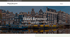 Desktop Screenshot of hotelbrouwer.nl